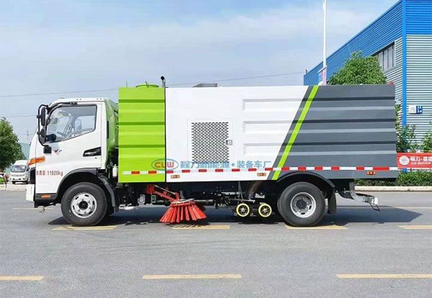 國(guó)六江淮駿鈴6方洗掃車(chē)展示圖