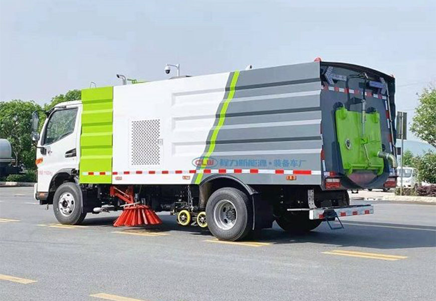 國(guó)六江淮駿鈴6方洗掃車(chē)展示圖