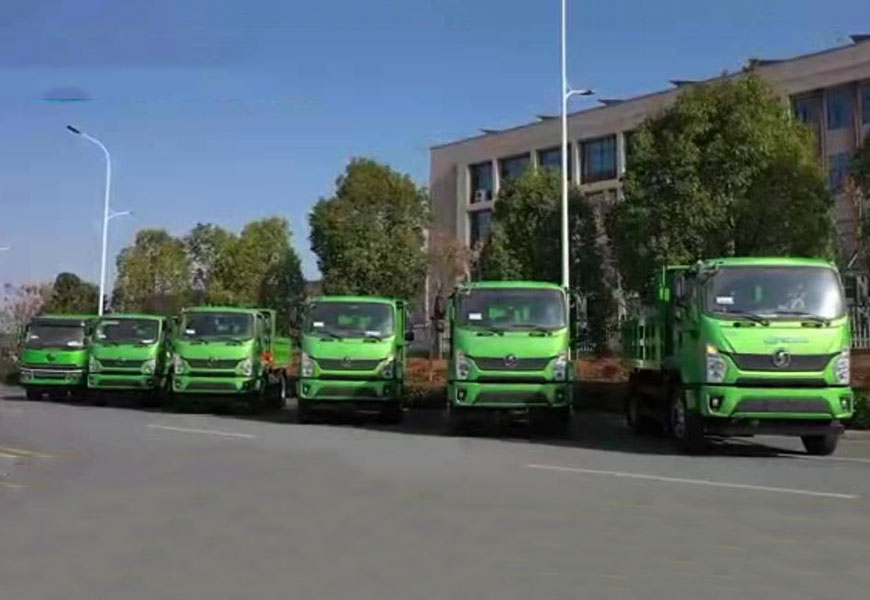 程力集團自卸車批量發(fā)車